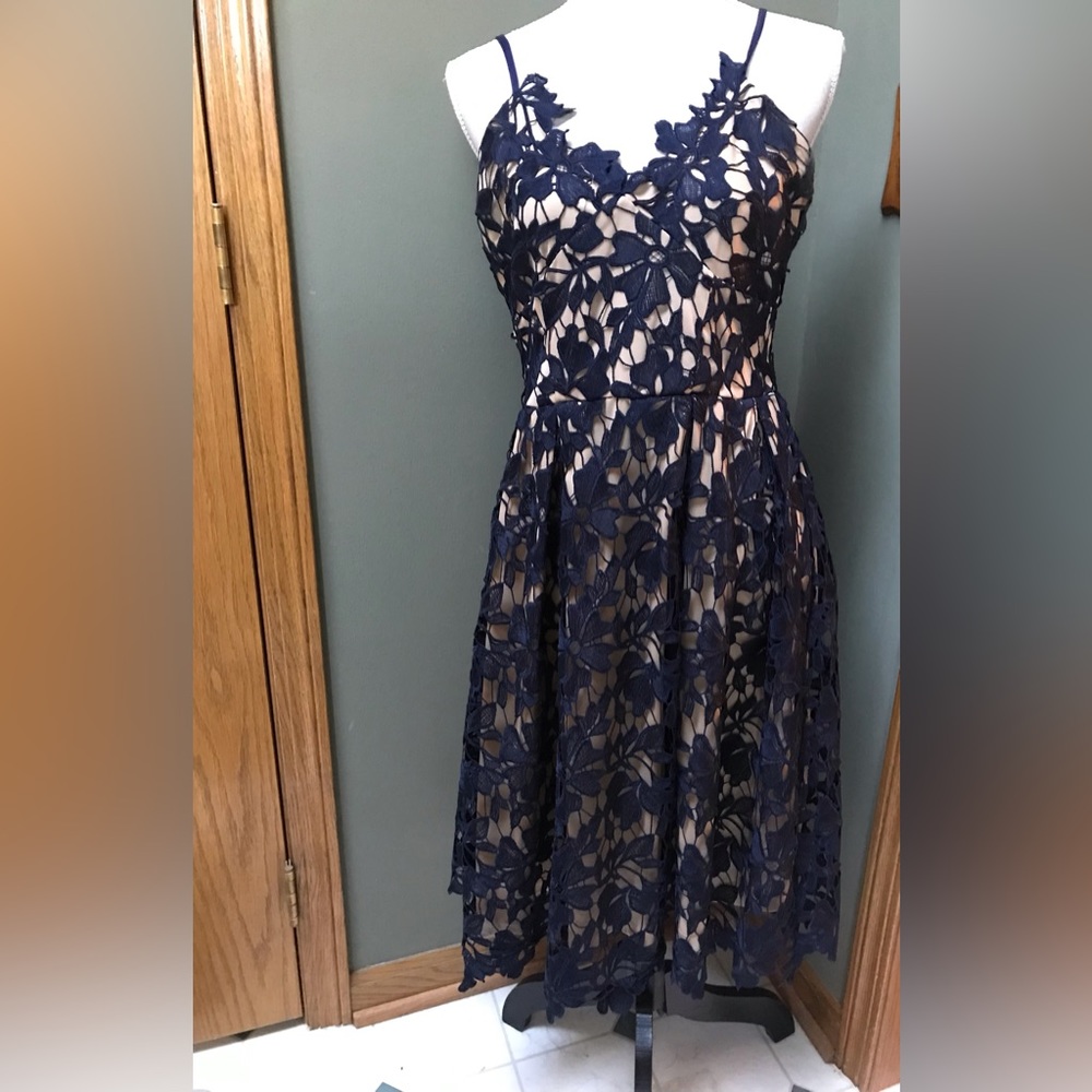 Love…Ady Sleeveless Lace Dress